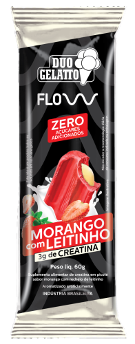 Morango com Leitinho e Creatina