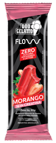 Morango com Creatina - Sem lactose